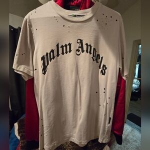 Palm Angels White T-Shirt